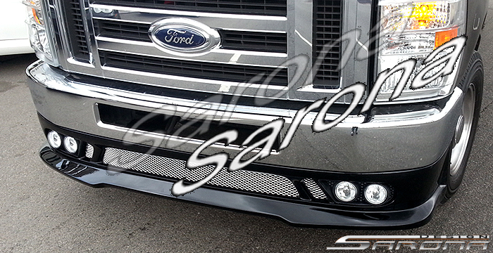 Custom Ford Econoline Van  Front Lip/Splitter (2008 - 2014) - $499.00 (Part #FD-008-FA)